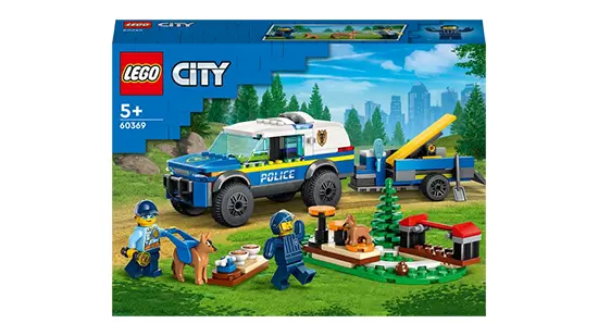 LEGO City Mobiele training voor politiehonden Set
