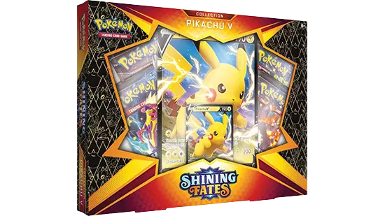 Pokémon Shining Fates Pikachu V Box - Pokémon Kaarten