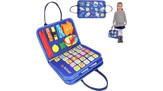 Qualitá® Montessori Speelgoed - Sensorisch Speelgoed - Activiteitenbord