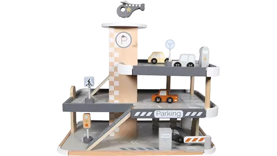 Tryco Houten Garage incl. Speeltjes TR-303024