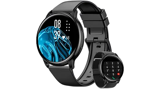Fance Smartwatch - Zwart - Smartwatch Heren