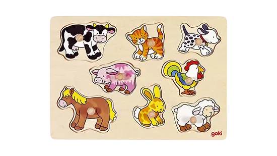 Goki Steekpuzzel Boerderij VII