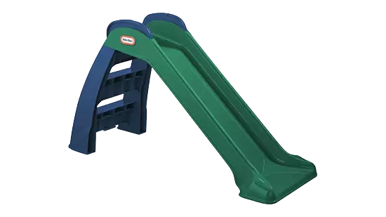 Little Tikes First Slide Jungle Glijbaan - 70 cm hoog - Blauw Groen