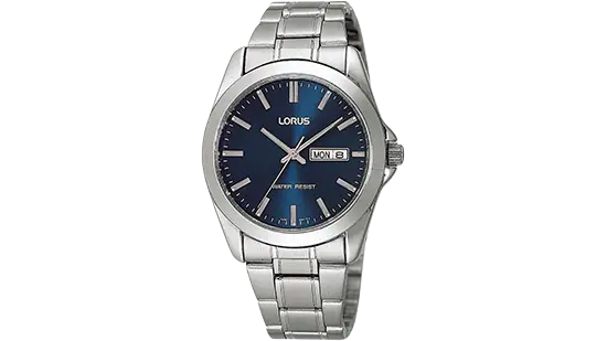 Lorus RJ603AX9 Heren Horloge 37 mm - Zilverkleurig - Cadeau in de top 10 cadeaus voor mannen