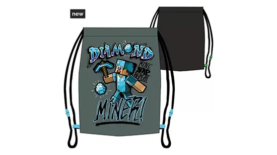 Minecraft Gymtas - Zwemtas