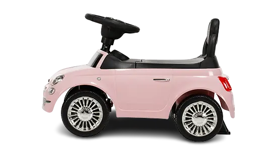 Puck Loopauto Fiat 500 Lichtrose