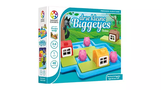 SmartGames - Drie Kleine Biggetjes Deluxe