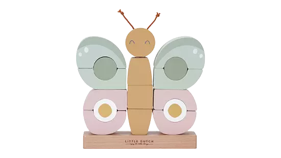 Little Dutch - Flowers & Butterflies - Stapelaar Vlinder - FSC