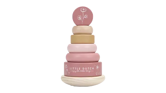Little Dutch - Tuimelaar - Wild Flowers roze - FSC