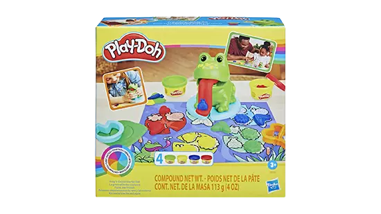 Play-Doh Kikker en Kleuren - Boetseerklei
