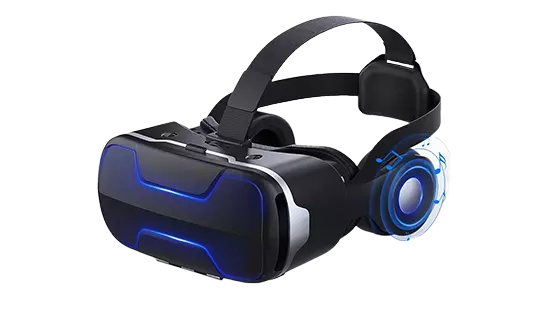 Bolify- VR Bril - Virtual Reality Bril - Inclusief Koptelefoon