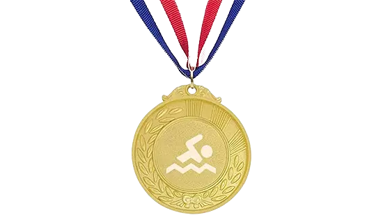 Akyol - zwemmen medaille goudkleuring - Zwemmen - beste zwemmer