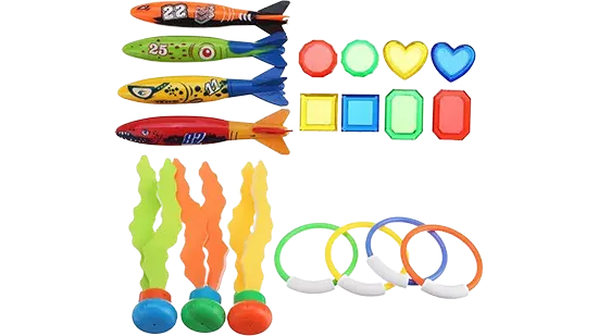 Duikspeelgoed - Zwembad speelgoed - Speelgoed voor in bad