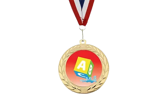 Medaille zwemdiploma A - Cadeau zwemdiploma A
