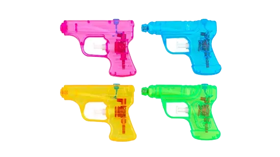 Mini waterpistolen 4 stuks - Water guns