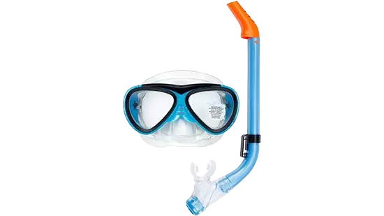 Waimea Duikmasker met Snorkel - Junior - Blauw