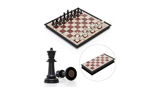 Magnetisch Schaakbord met Schaakstukken - Schaakspel