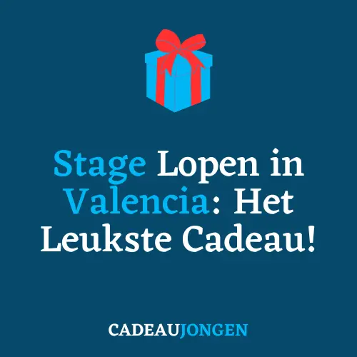 Stage lopen in Valencia als cadeau
